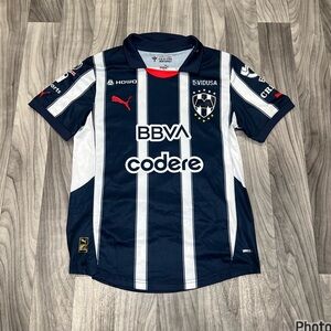 ( SOLD ) SIZE SMALL MENS 2024-25 MONTERREY SERGIO RAMOS SOCCER JERSEY